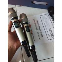 Gambar Mic Wireless Sennheiser SKM9000 SKM 9000 UHF 2 Mic Genggam 4 Antena dari diska aulia shop undefined 1 Tokopedia