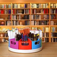 Gambar Rotating Desk Organizer for Kids, Art Supply Storage Organizer Untuk dari namishop880 undefined 4 Tokopedia