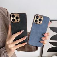 Gambar HOT ITEM !! PREMIUM ALCANTARA LEATHER CASE IPHONE 11 - 14 PRO MAX dari agnesannata shop undefined 2 Tokopedia