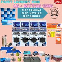 Gambar Unik PAKET USAHA LAUNDRY COIN KOIN LG 15 4 STACK Berkualitas dari budi storre- undefined 1 Tokopedia