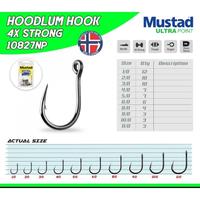 Gambar Kail Pancing Live Bait Mustad Hoodlum Hook 10827NP 4X Strong - 1/0 dari Galeri Pancing Bukittinggi undefined 1 Tokopedia