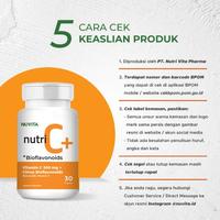 Gambar Nuvita C 300Mg + Citrus Bioflavonoids 30 Kaplet dari Natural Farm undefined 3 Tokopedia