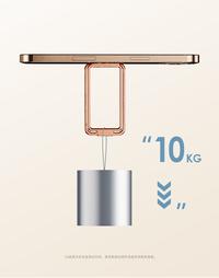 Gambar FN Ultra Thin Phone Holder Metal Folding Stand Mobile Phone Rin dari funfuni undefined 4 Tokopedia