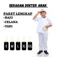 Gambar GROSIR BAJU SERAGAM DOKTER ANAK PERAWAT CILIK POCIL TNI AD KOSTUM dari fina shofi shop undefined 1 Tokopedia