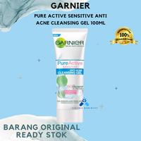 Gambar Garnier Pure Active Sensitive Anti-Acne Cleansing Gel 100ml dari Pharma Mart undefined 1 Tokopedia