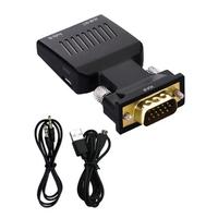 Gambar Vga To Hdtv With Audio Converter - Dongle Male Hdmi Female dari indahstoreei undefined 1 Tokopedia