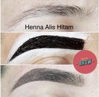 Gambar [R] Hello Brow Henna Alis Warna Hitam (Henna Saja) dari riskandia undefined 2 Tokopedia