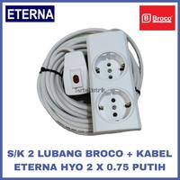 Gambar Stop Broco 1-5 Lubang Kabel Eterna 1-10meter Steker Lampu On off dari tutuy11 undefined 3 Tokopedia