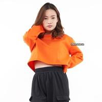 Gambar CROP SWEATER - ORANGE - L dari POLOSINAJAID undefined 5 Tokopedia