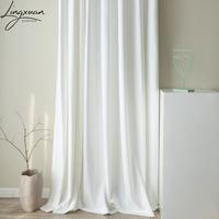 Gambar FS Luxury White Velvet Blackout Curtains for Living Room Modern dari future star78 undefined 1 Tokopedia