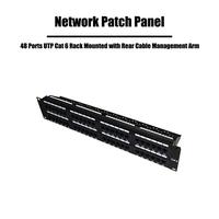 Gambar SR 48 Ports UTP Cat 5eCat 6 Patch Panel Networking RJ45 Passed dari sumberzky undefined 5 Tokopedia