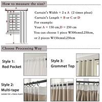 Gambar FS Retro Floral Wildflowers Chiffon Sheer Voile Curtains for Li dari future star78 undefined 5 Tokopedia