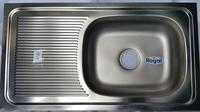 Gambar BAK CUCI PIRING STAINLESS DENGAN SAYAP ROYAL 90 CM - KITCHEN SINK dari safira amalia shop undefined 1 Tokopedia