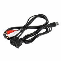 Gambar Car Electronics Accessories USB 1.5M 3.5mm AUX Stereo Cable Female To dari tokoduasudara12 undefined 4 Tokopedia