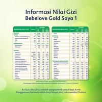 Gambar BEBELOVE GOLD SOYA 1 0-6 BULAN | SUSU UNTUK ALERGI SUSU SAPI ♧♧ dari Khairudin457 undefined 5 Tokopedia