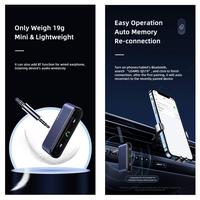 Gambar USAMS Official Original SJ519 Car Bluetooth Receiver aksesoris mobil - Hitam-SJ519 dari ardiaga store undefined 5 Tokopedia