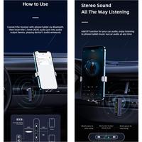 Gambar USAMS Official Original SJ519 Car Bluetooth Receiver aksesoris mobil - Hitam-SJ519 dari ardiaga store undefined 2 Tokopedia