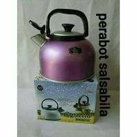 Gambar teko siul 3lt regoleto promo/ ceret bunyi - Merah Muda dari Grosir perabotan salsabila undefined 4 Tokopedia