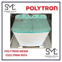 Gambar POLYTRON MESIN CUCI 2 TABUNG PWM 9076 - 9KG MESIN CUCI 2 TABUNG dari Sarana Mulya Elektronik_NEW undefined 1 Tokopedia