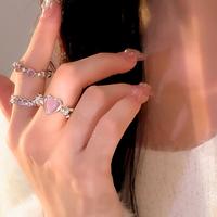 Gambar Cincin Ekor Cincin Jari Telunjuk Wanita, Cincin Pasangan Berlian Merah dari Annettestore72 undefined 5 Tokopedia