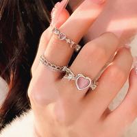 Gambar Cincin Ekor Cincin Jari Telunjuk Wanita, Cincin Pasangan Berlian Merah dari Annettestore72 undefined 1 Tokopedia