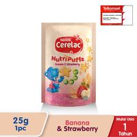 Gambar NESTLE CERELAC Nutripuffs Banana Strawberry SIM2,5 ♤ dari Gelara4589 undefined 1 Tokopedia