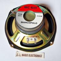 Gambar Speaker 6 inch Subwoofer Marcopolo 6" MC 6111 Mahnet Susun 250W dari bertosa undefined 3 Tokopedia