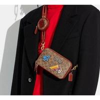 Gambar Coach Charter Slim Crossbody In Signature Canvas With Patches Diskon dari alvianado olshop undefined 2 Tokopedia