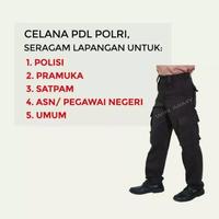 Gambar div Celana PDL Warna Coklat Polisi - Celana Lapangan Pramuka - Celana - COKLAT TUA, 36 dari divasstoree undefined 5 Tokopedia