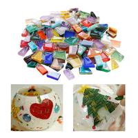 Gambar Mosaik Porselen Tidak Teratur Membuat Ubin Mosaik Keramik DIY Wall Art dari cicihshope undefined 2 Tokopedia