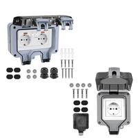 Gambar Outdoor Socket Weatherproof Outdoor Wall Socket Garden Socket dari MALLZA undefined 2 Tokopedia