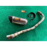 Gambar Knalpot Racing Stainless Rac 1 Special Edition Drag Race Motor Bebek dari CV. FajarJaya undefined 3 Tokopedia