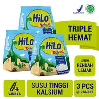 Gambar Triple Pack - Hilo School Gusset Vanilla 10 Sachet - Susu Tinggi dari Yond Shop undefined 2 Tokopedia