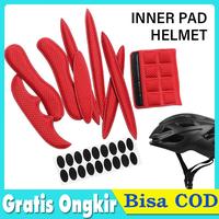 Gambar Inner Pad Helm Sepeda Busa Foam Spons Liner Helmet Universal Aksesoris - Merah dari IDT4 undefined 1 Tokopedia