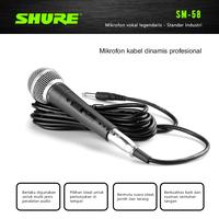 Gambar shure original SM58-SKSM58-LCwired microphonemic kabelmicrophone dari reyna.2 undefined 2 Tokopedia