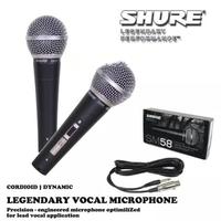 Gambar MICROPHONE SHURE SM58 MIKROFON SHURE SM-58 MIK KABEL SM58 VOCAL Diskon dari anesta@ undefined 1 Tokopedia