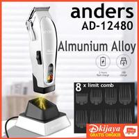 Gambar ANDERS 12480 Original Alat Cukur Rambut Hair Clipper Full Metal dari iffa-aa undefined 1 Tokopedia