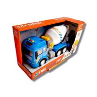 Gambar Mainan Anak Engineering Car Cement Mixer with Sound Light Frictian dari aklisajamurah undefined 3 Tokopedia