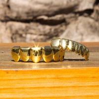 Gambar Baru Kustom Gigi Hip Hop Berlapis Emas 14K Topi Grillz Grill Atas dari Rendi Adi Pratama undefined 4 Tokopedia
