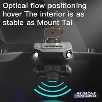 Gambar P8 PRO Brushless Drone 4K Professional HD Triple Camera Obstacle dari ayam jagos undefined 5 Tokopedia