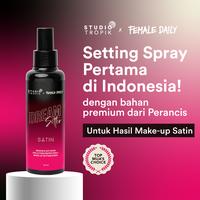 Gambar STUDIO TROPIK DreamSetter Satin Make Up Setting Spray Pengunci Riasan - 130 ml dari Katon Ayu undefined 1 Tokopedia