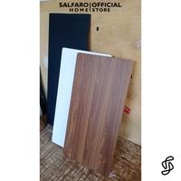 Gambar papan meja kayu tidak bisa lipat ukuran 120x60 bahan blockboard 18 mm - Serat Kayu, 120x60 cm dari Salfaro Home Official undefined 1 Tokopedia