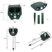 Gambar Ctr Solar Ultrasonic Repeller Garden Pest Deterrent Outdoor Owl dari ctrashop undefined 3 Tokopedia
