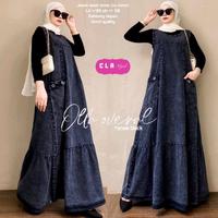 Gambar Olla Overall Overal Rok Jeans Denim Wanita Jumbo Big Size Bigsize dari maezurrajaya undefined 3 Tokopedia
