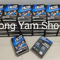 Gambar L-Men Gain Mass 500gr Lmen Gainmass Susu Whey Protein Suplemen Fitness dari tokobangotong undefined 2 Tokopedia