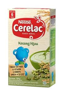 Gambar hln nestle cerelac bubur bayi 120 gr - KACANG HIJAU dari Holand Baby undefined 1 Tokopedia