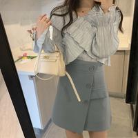 Gambar CHILKITKA FASHION Prove Versi Korea dari girl group jacket Musim - Biru, Di bawah S 45KG dari Chilkitka Looks undefined 4 Tokopedia
