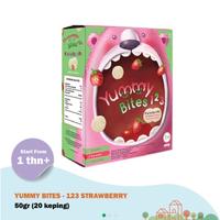 Gambar hln yummy bites 123 50gr toddler rice crackers snack anak 1y+ - banana dari Holand Baby undefined 3 Tokopedia