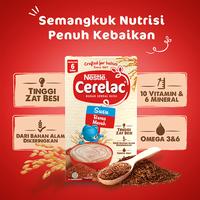 Gambar hln nestle cerelac beras merah susu bib usia 6-24 bulan 120g dari Holand Baby undefined 2 Tokopedia