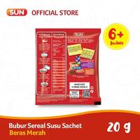 Gambar hln sun bubur sereal susu beras merah sachet 20 gr x 10 pcs/rcg dari Holand Baby undefined 2 Tokopedia